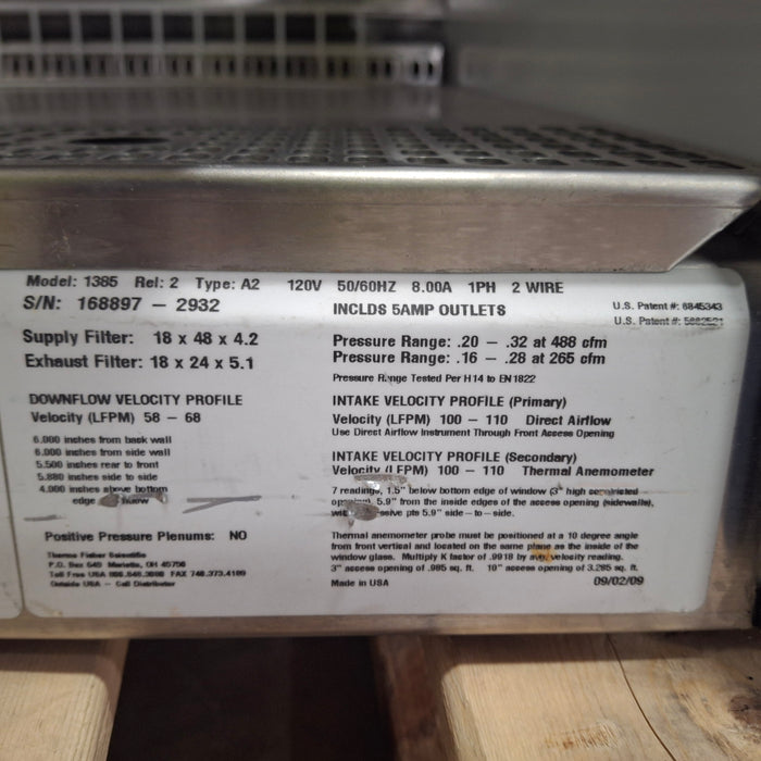 Thermo Scientific 1300 Series A2 Biological Safety Cabinet
