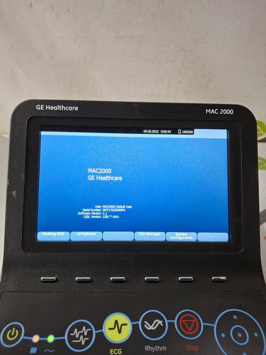 GE Healthcare MAC 2000 ECG