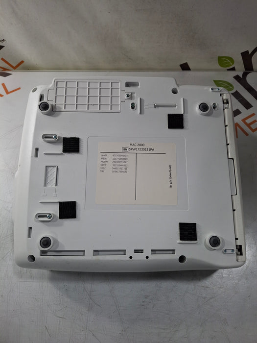GE Healthcare MAC 2000 ECG