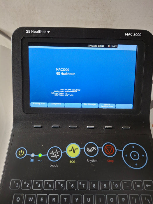 GE Healthcare MAC 2000 ECG