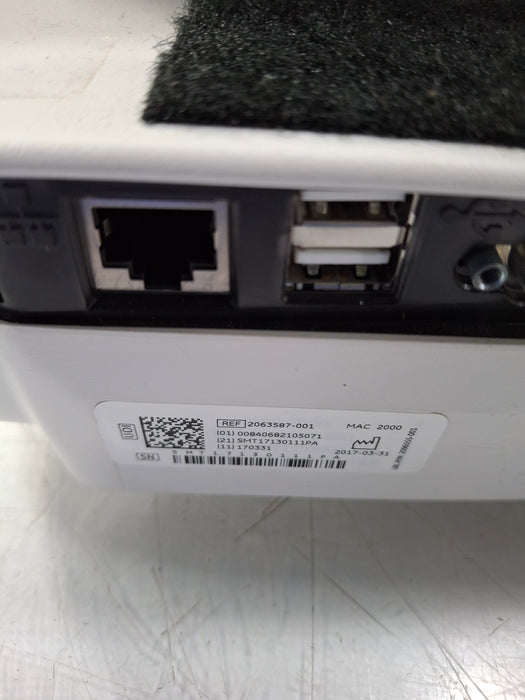 GE Healthcare MAC 2000 ECG
