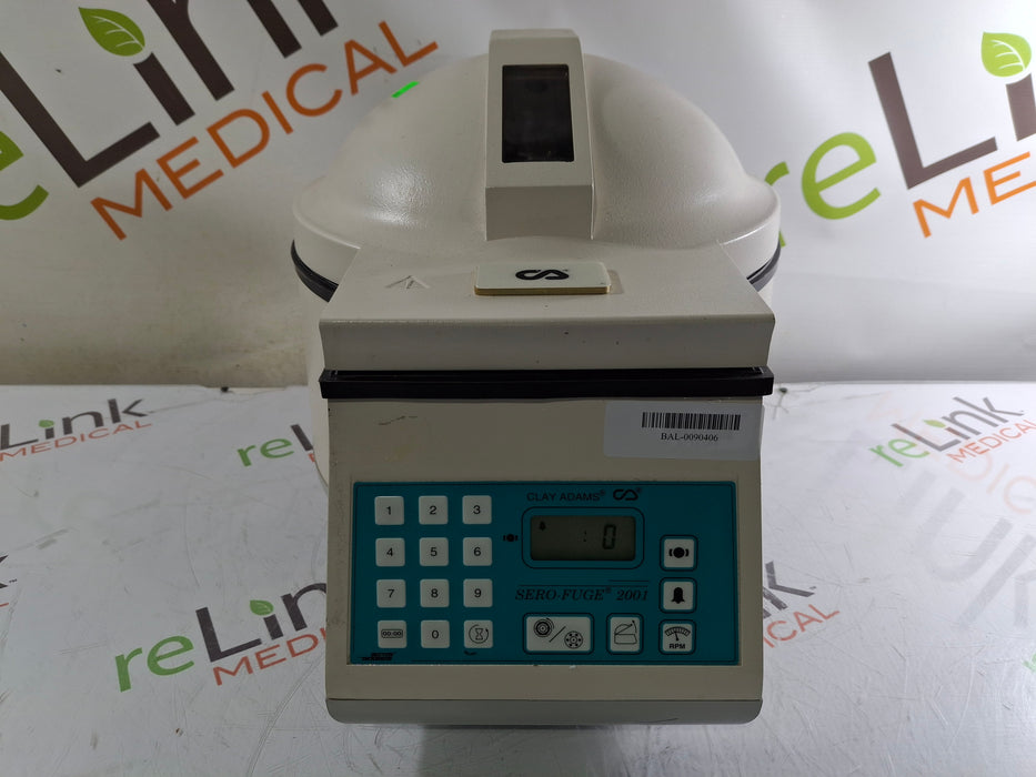 Clay Adams Sero-Fuge 2001 Centrifuge