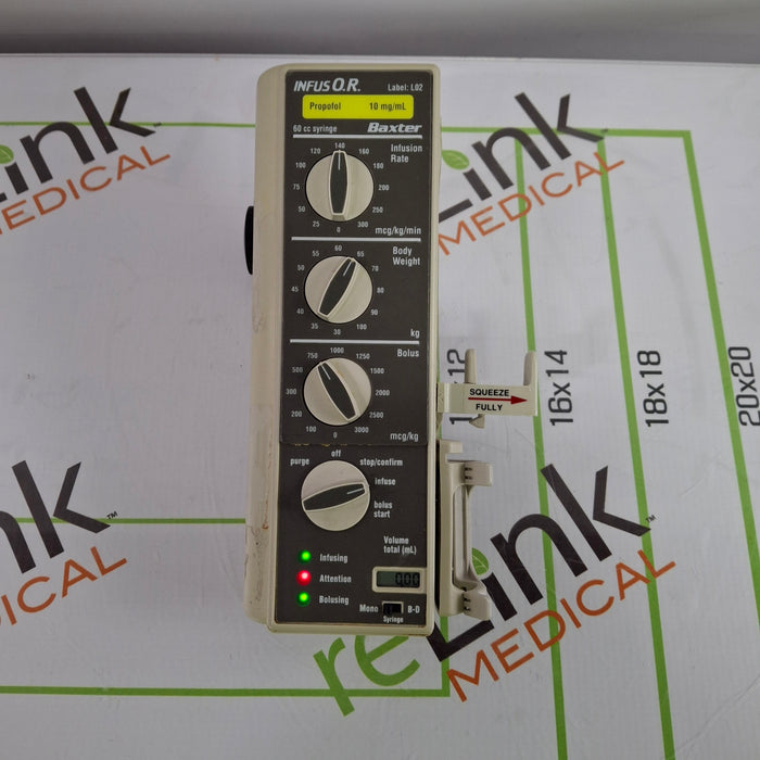 Baxter InfusOR Infusion Pump