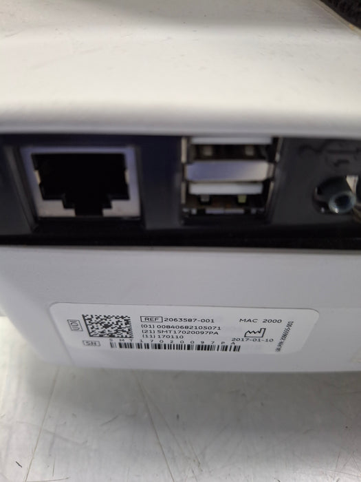 GE Healthcare MAC 2000 ECG