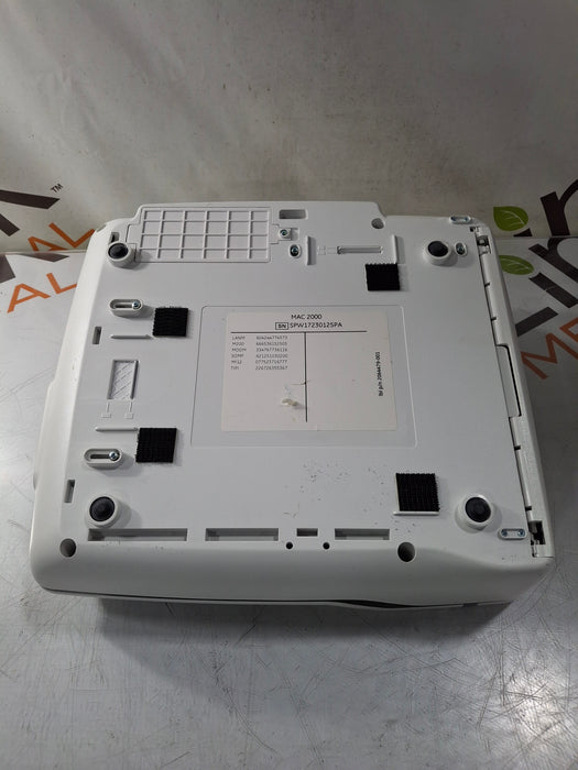 GE Healthcare MAC 2000 ECG