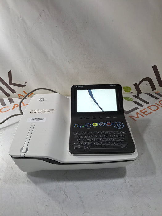 GE Healthcare MAC 2000 ECG