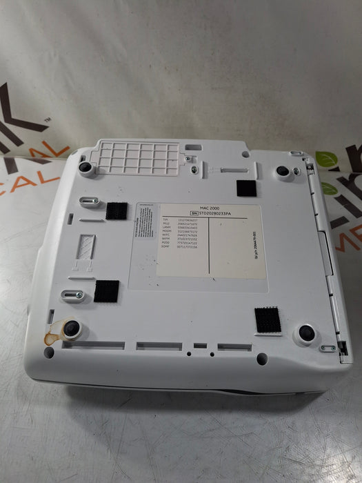 GE Healthcare MAC 2000 ECG