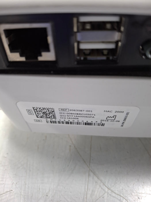 GE Healthcare MAC 2000 ECG