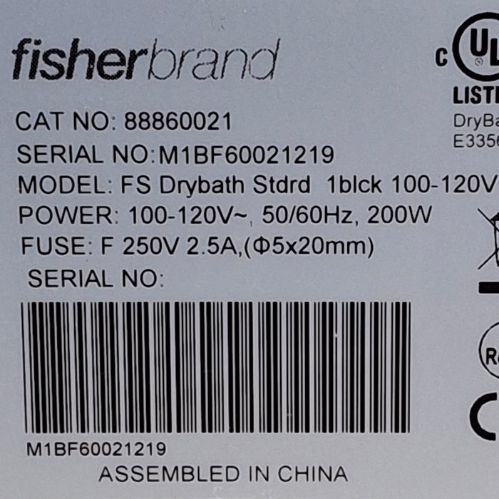 Fisher Scientific FisherBrand IsoTemp Dry Bath