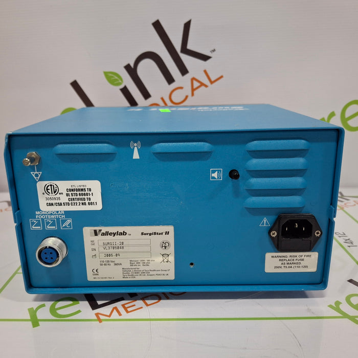 Covidien Valleylab Surgistat II Electrosurgical Unit
