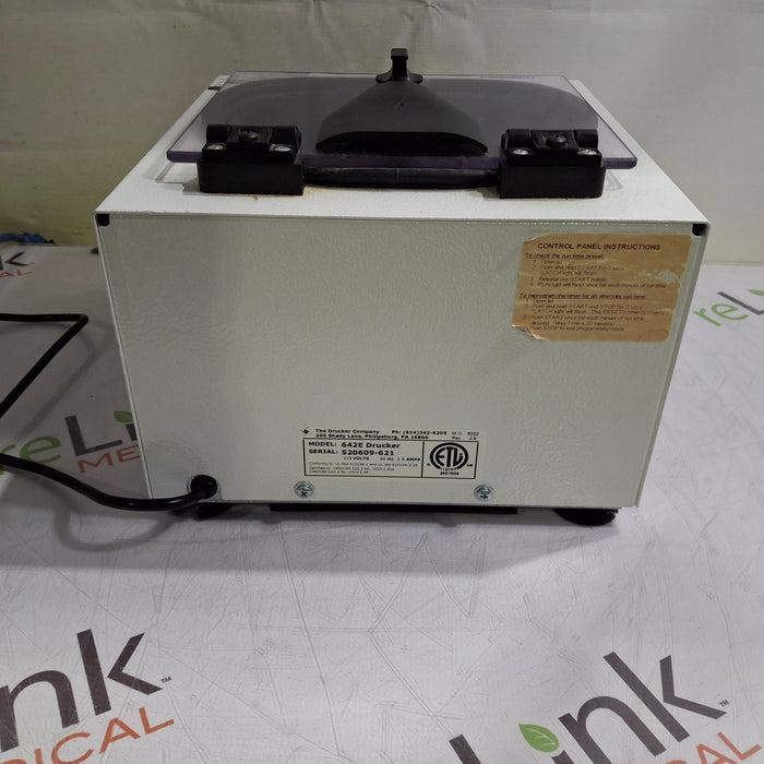 Drucker Diagnostics 642E Centrifuge