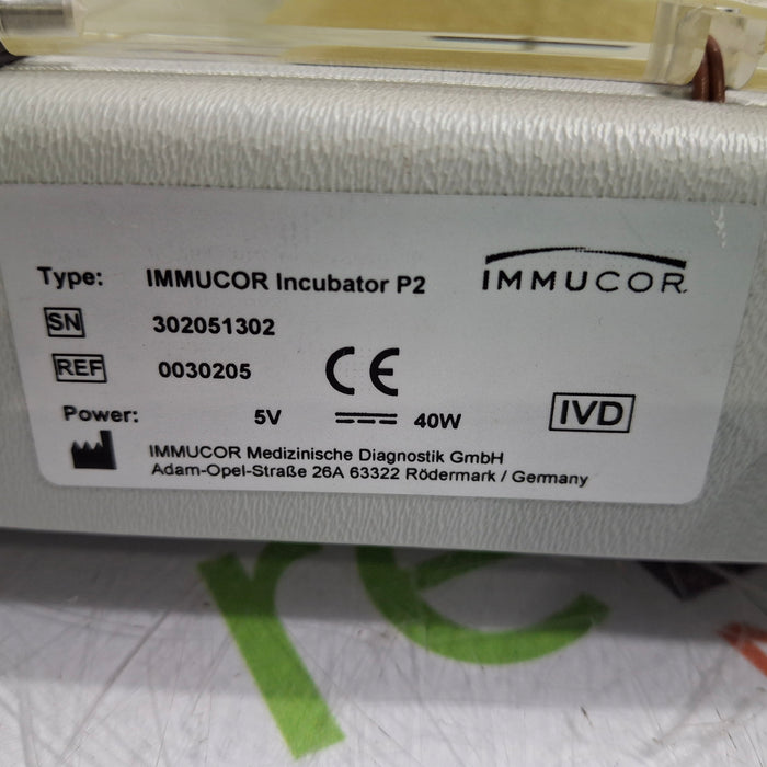 Immucor P2 Incubator