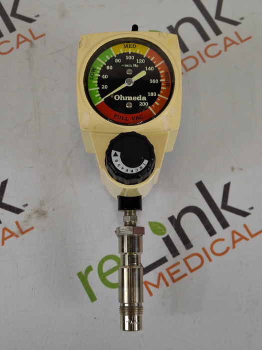 Ohmeda Medical Vacuum Regulator