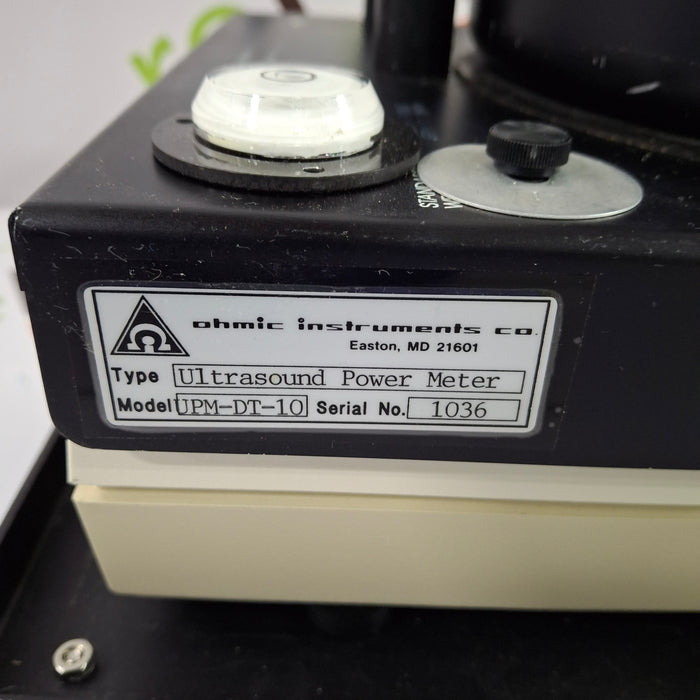 Ohmic Instruments Company UPM-DT-10 Ultrasound Power Meter