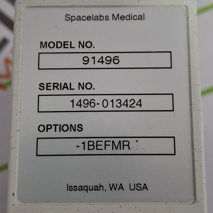 Spacelabs Healthcare Spacelabs Healthcare 91496 Multiparameter Module Patient Monitors reLink Online