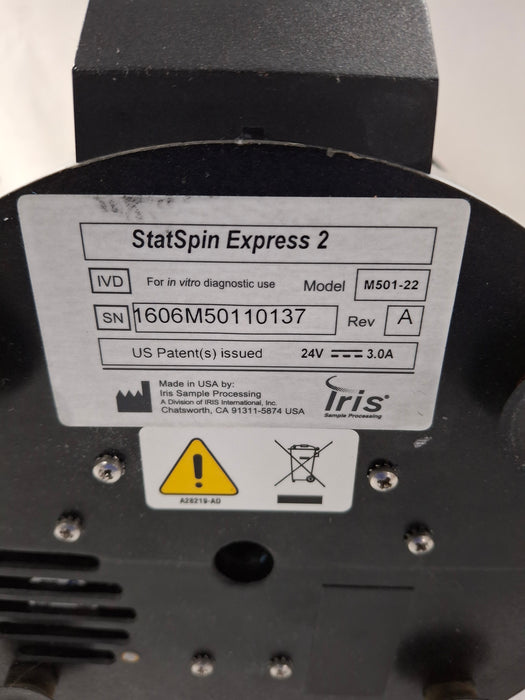 IRIS Medical StatSpin Express 2 Centrifuge