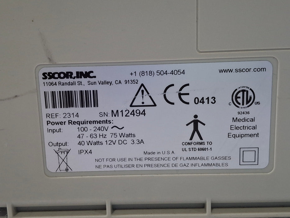 SSCOR, Inc. 2314 Portable Aspirator