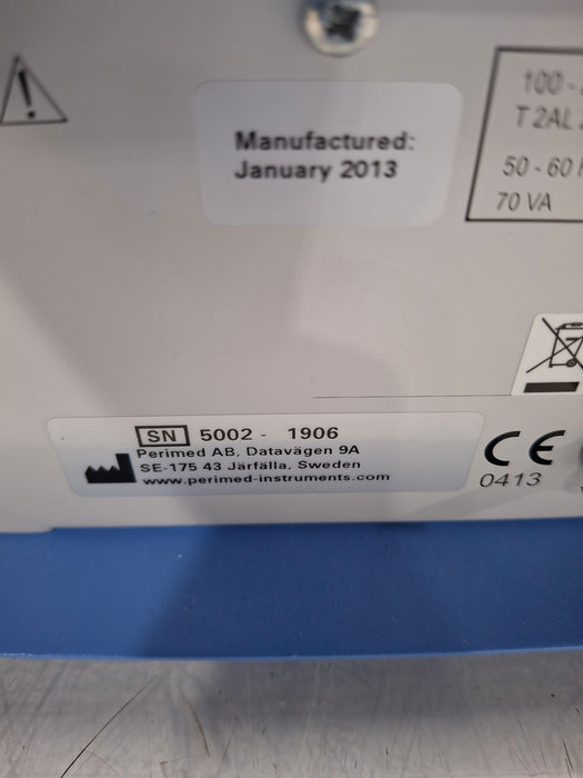 Perimed Periflux System 5000 Laser Doppler Blood Perfusion Monitor