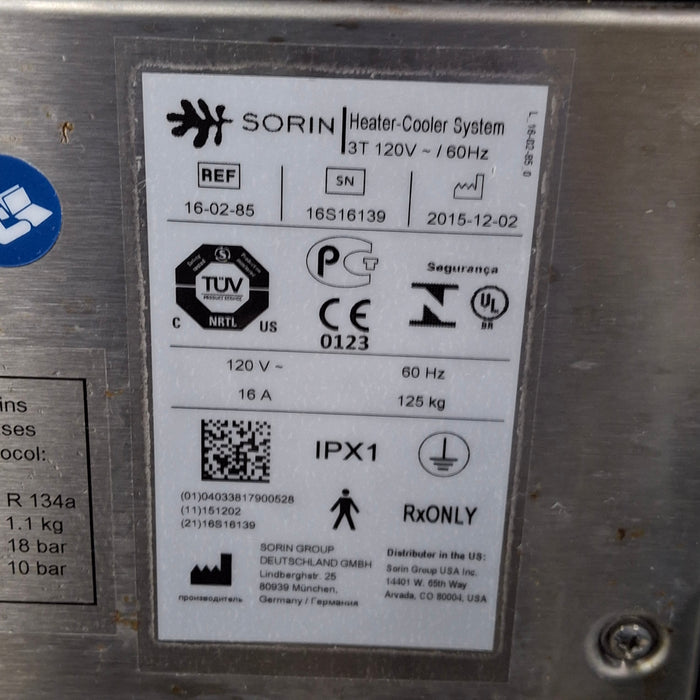 Sorin Group USA, Inc. 16-02-85 Heater-Cooler System