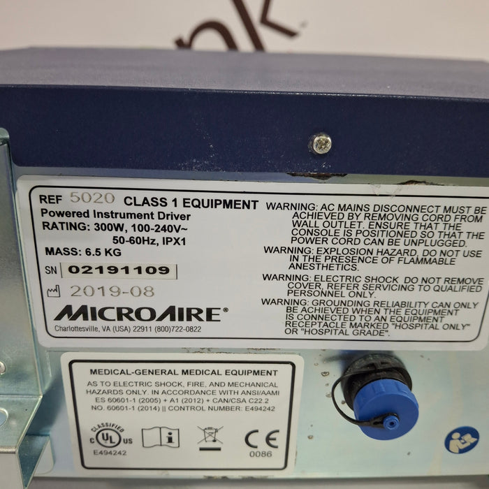 MicroAire 5020 Powered Instrument Driver