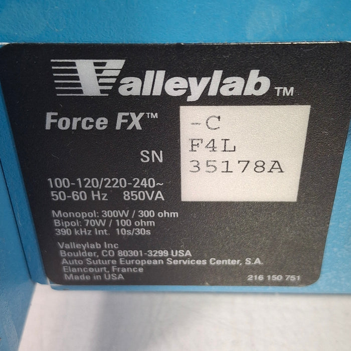 Covidien Valleylab Force FX-C Electrosurgical Generator