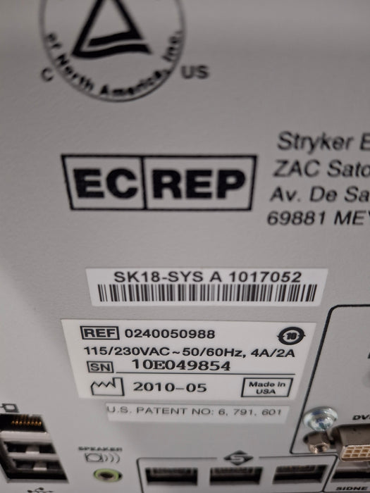Stryker 240-050-988 SDC Ultra HD Information System