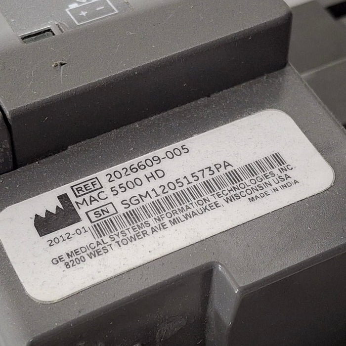 GE Healthcare MAC 5500 HD ECG with CAM Module