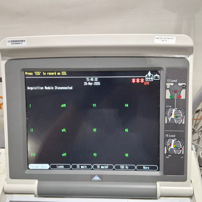 GE Healthcare MAC 5500 HD ECG with CAM Module