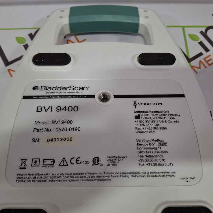Verathon Medical, Inc Verathon Medical, Inc BVI 9400 Bladderscan Surgical Equipment reLink Online