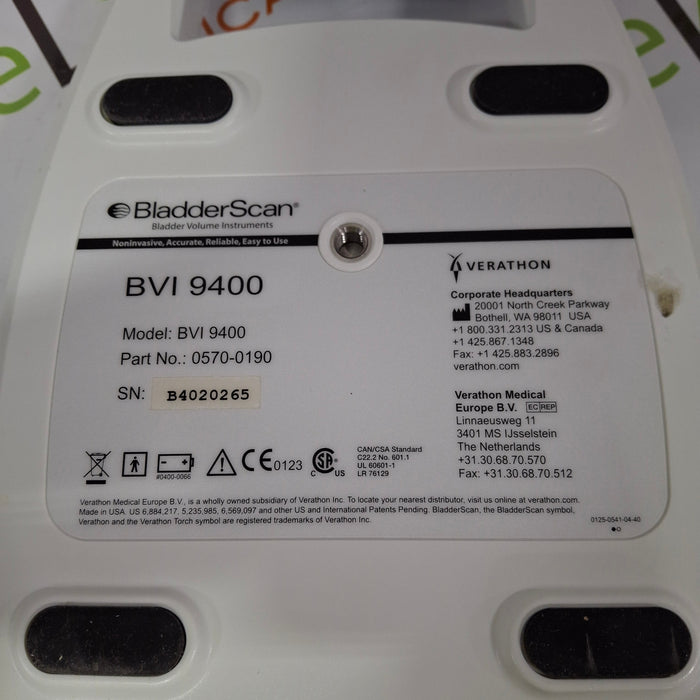 Verathon Medical, Inc Verathon Medical, Inc BVI 9400 Bladderscan Surgical Equipment reLink Online