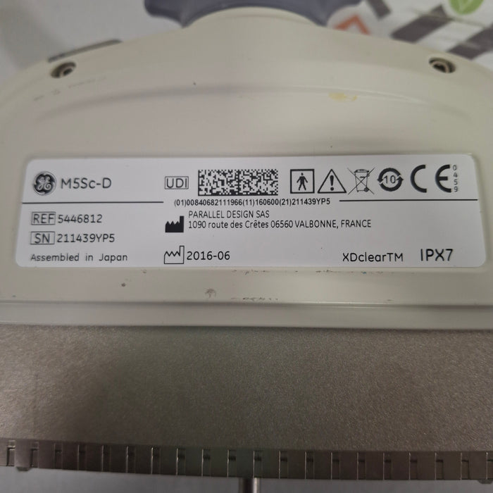 GE Healthcare Vivid M5SC-D Transducer