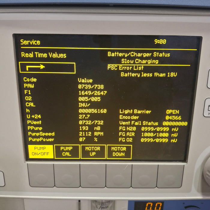 Draeger Medical Fabius Tiro Anesthesia Machine