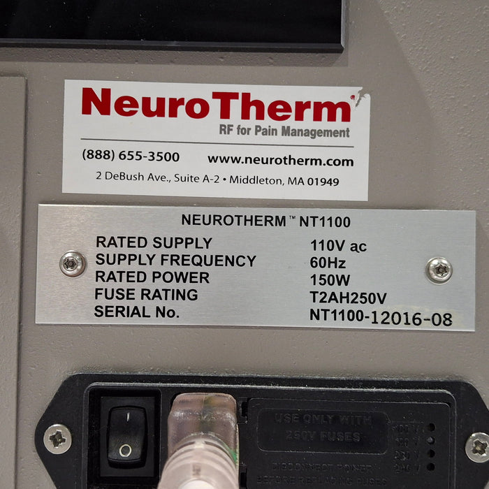 NeuroTherm NT1100 RF Generator
