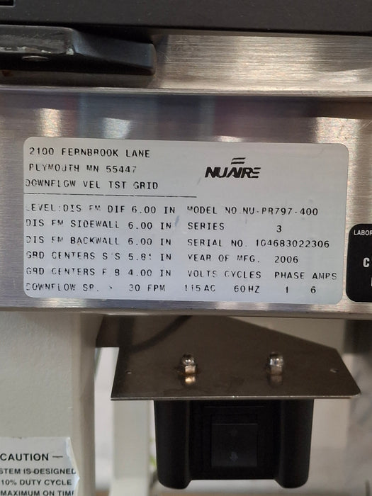 Nuaire Nuaire Pharmagard NU-NR797-400 Compounding Aseptic Containment Isolator Research Lab reLink Online