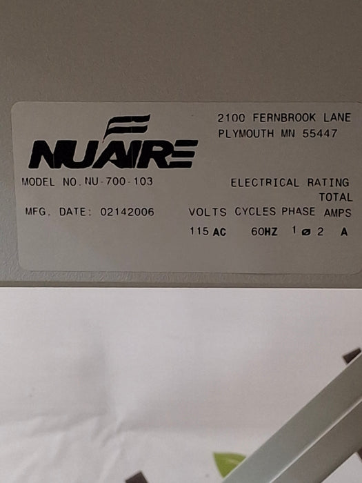 Nuaire Nuaire Pharmagard NU-NR797-400 Compounding Aseptic Containment Isolator Research Lab reLink Online