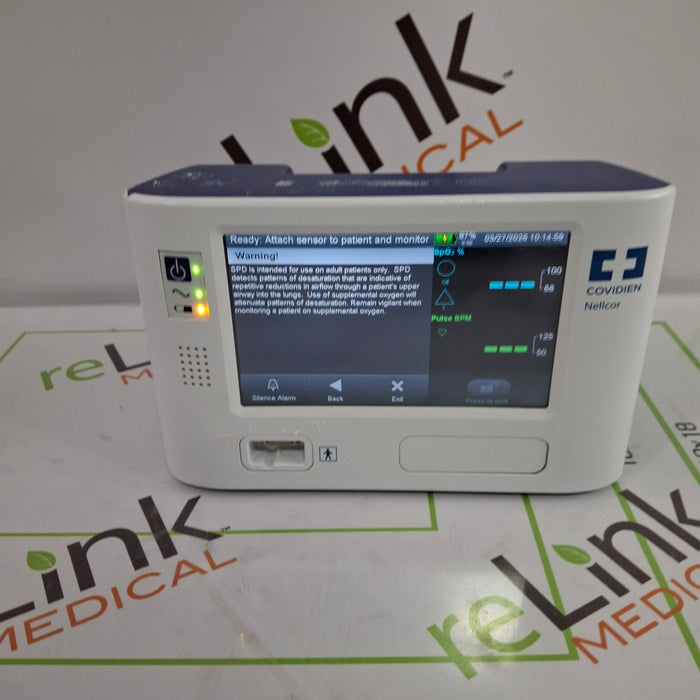 Covidien PM1000N Nellcor Bedside SPO2 Monitor