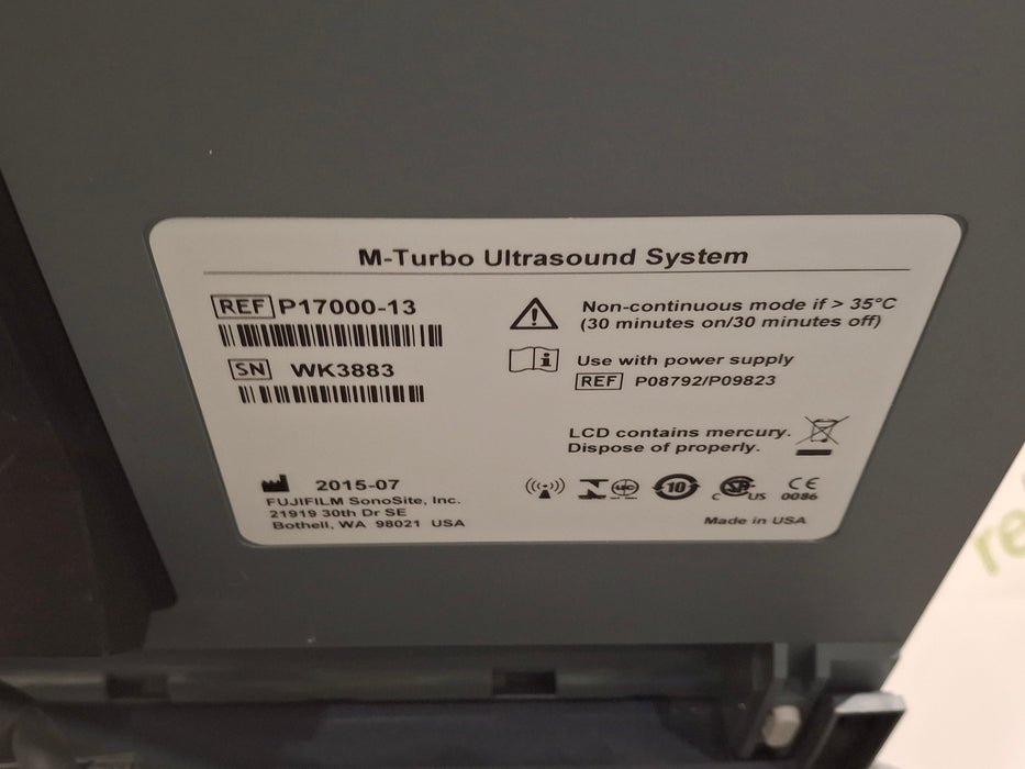 Sonosite M-Turbo Ultrasound