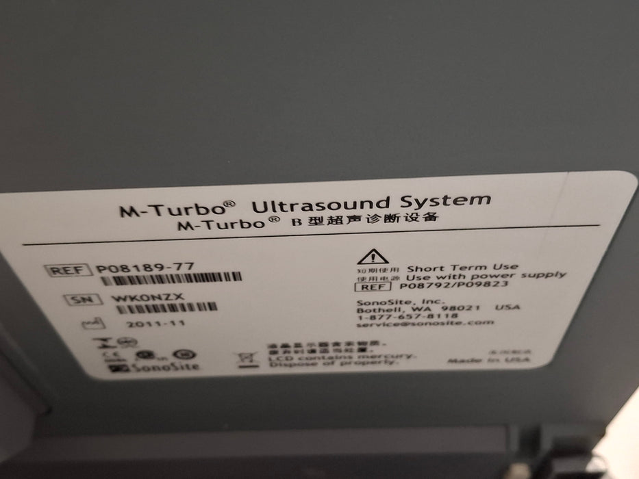 Sonosite M-Turbo Ultrasound