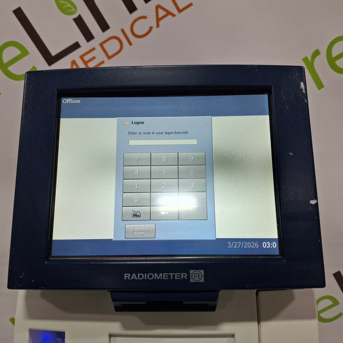 Radiometer ABL90 Flex Plus Blood Gas Analyzer