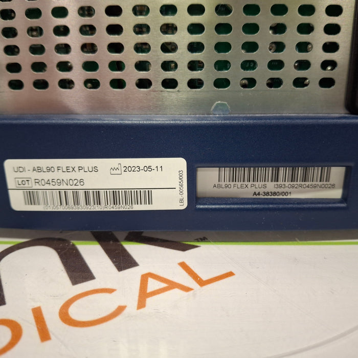 Radiometer ABL90 Flex Plus Blood Gas Analyzer