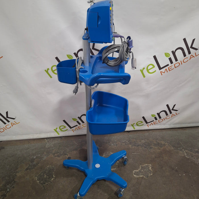 GE Healthcare CareScape Dinamap V100 Roll Stand