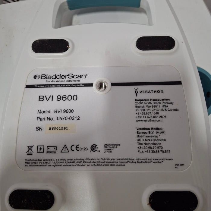 Verathon Medical, Inc BVI 9600 Bladder Scanner
