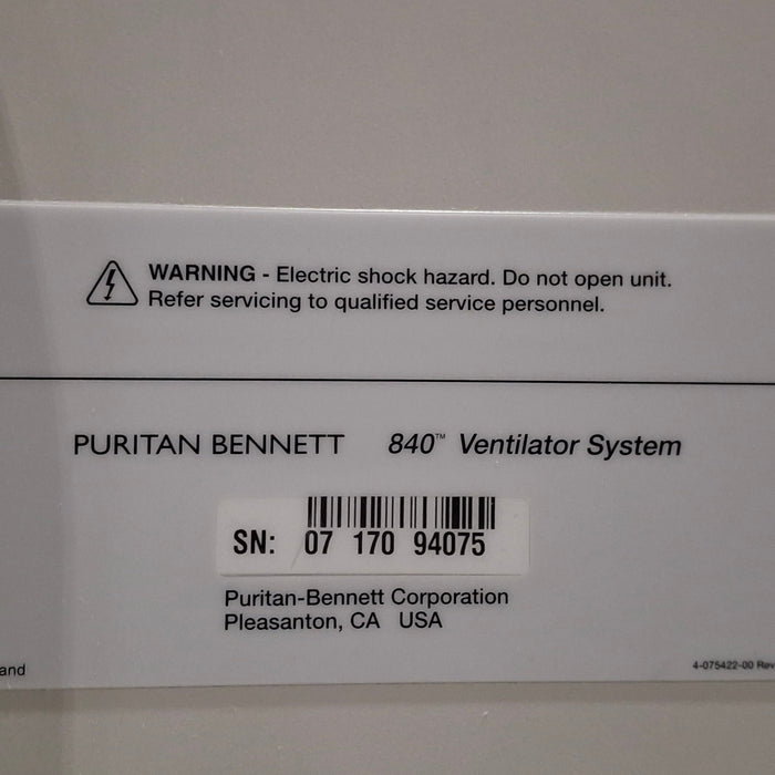 Puritan Bennett 840 Ventilator