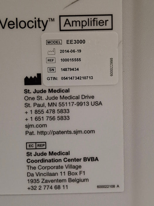 St. Jude Medical, Inc. St. Jude Medical, Inc. EnSite Velocity Amplifier Cardiac Ablation Generator Surgical Equipment reLink Online