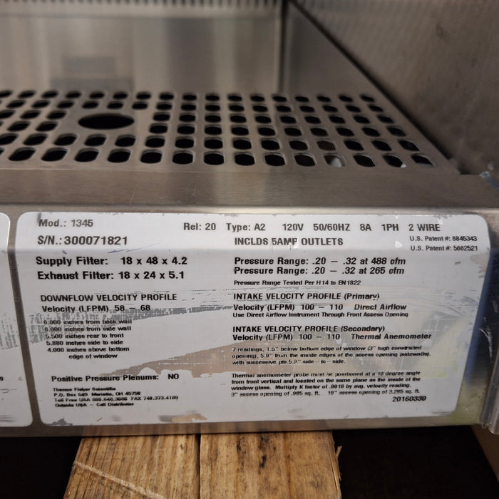Thermo Scientific 1300 Series A2 Biological Safety Cabinet