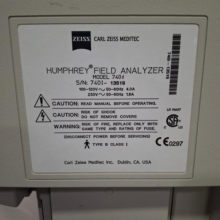 Carl Zeiss 740i Humphrey Field Analyzer