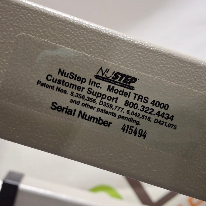 NuStep, Inc. TRS 4000 Recumbent Cross Trainer