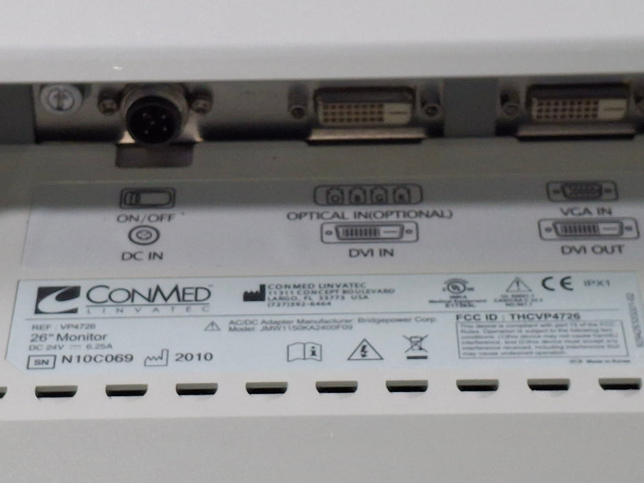 ConMed VP4726 26" Monitor