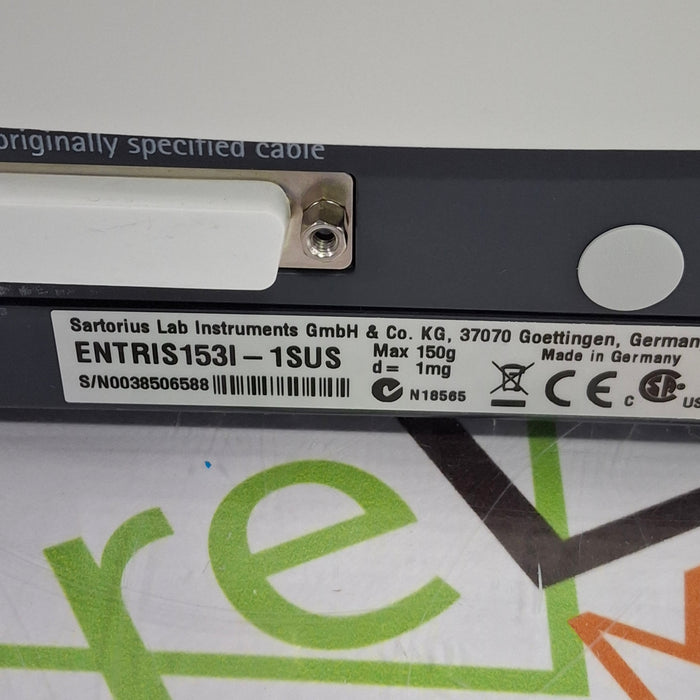Sartorius Corporation ENTRIS153I Scale