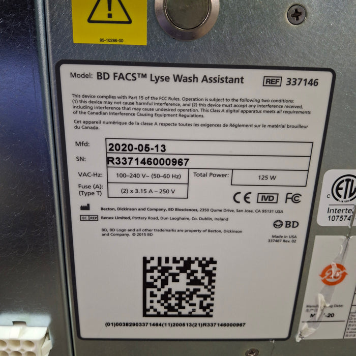 Becton Dickinson FACS Sample Prep Assistant III Analyzer
